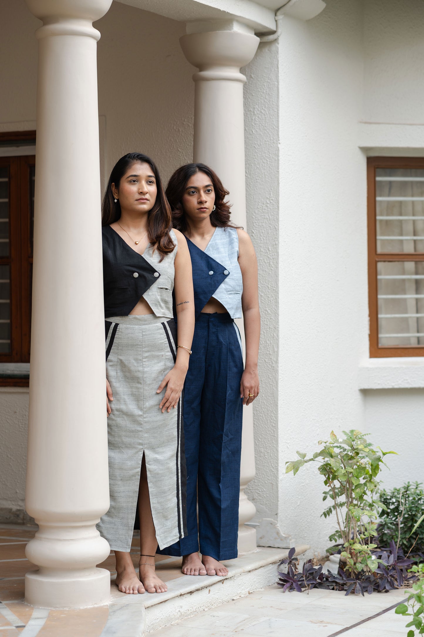 Noor Waistcoat Co-ord Set