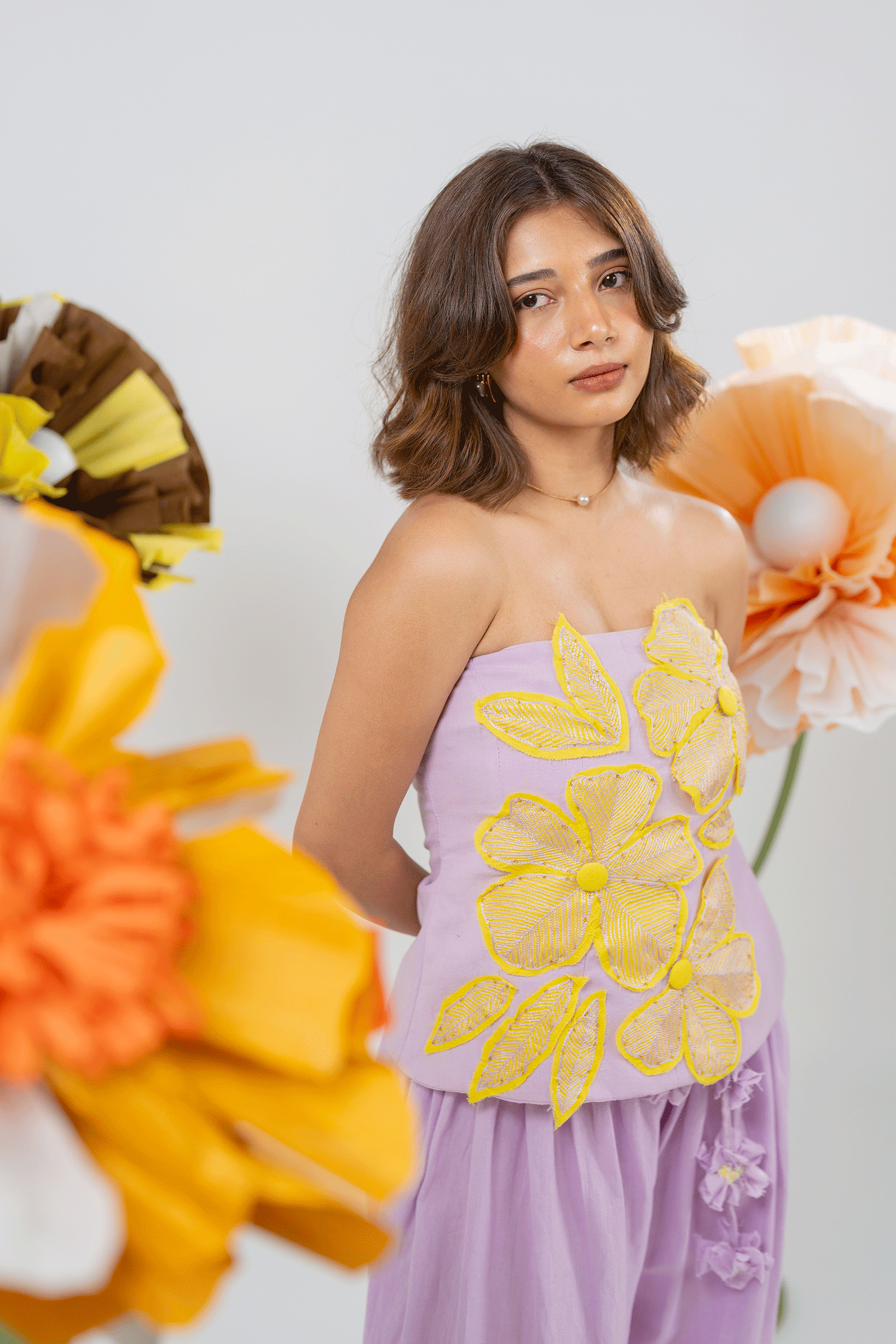 Nargis Balloon Pants Set