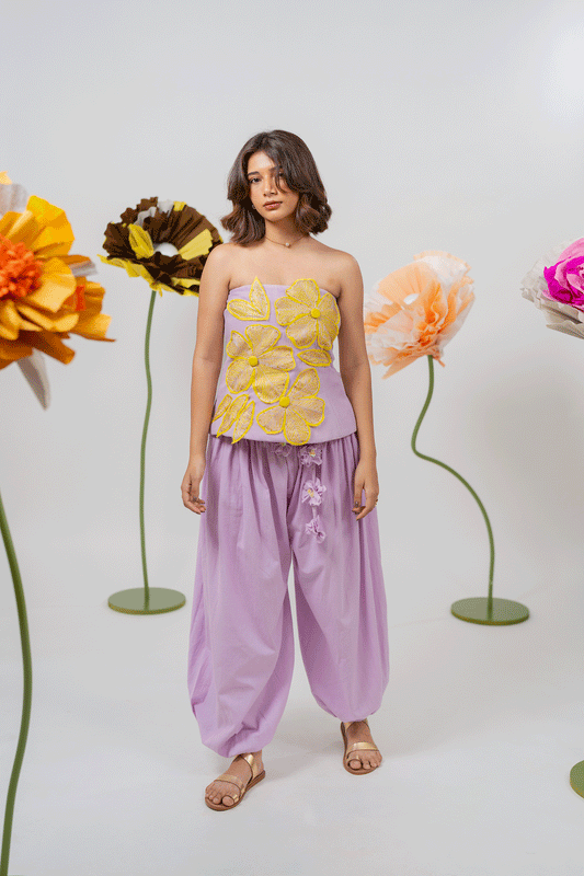 Sadabahar Balloon Pants Set