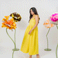 Daisy yellow Maxi Dress