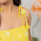 Daisy yellow Maxi Dress
