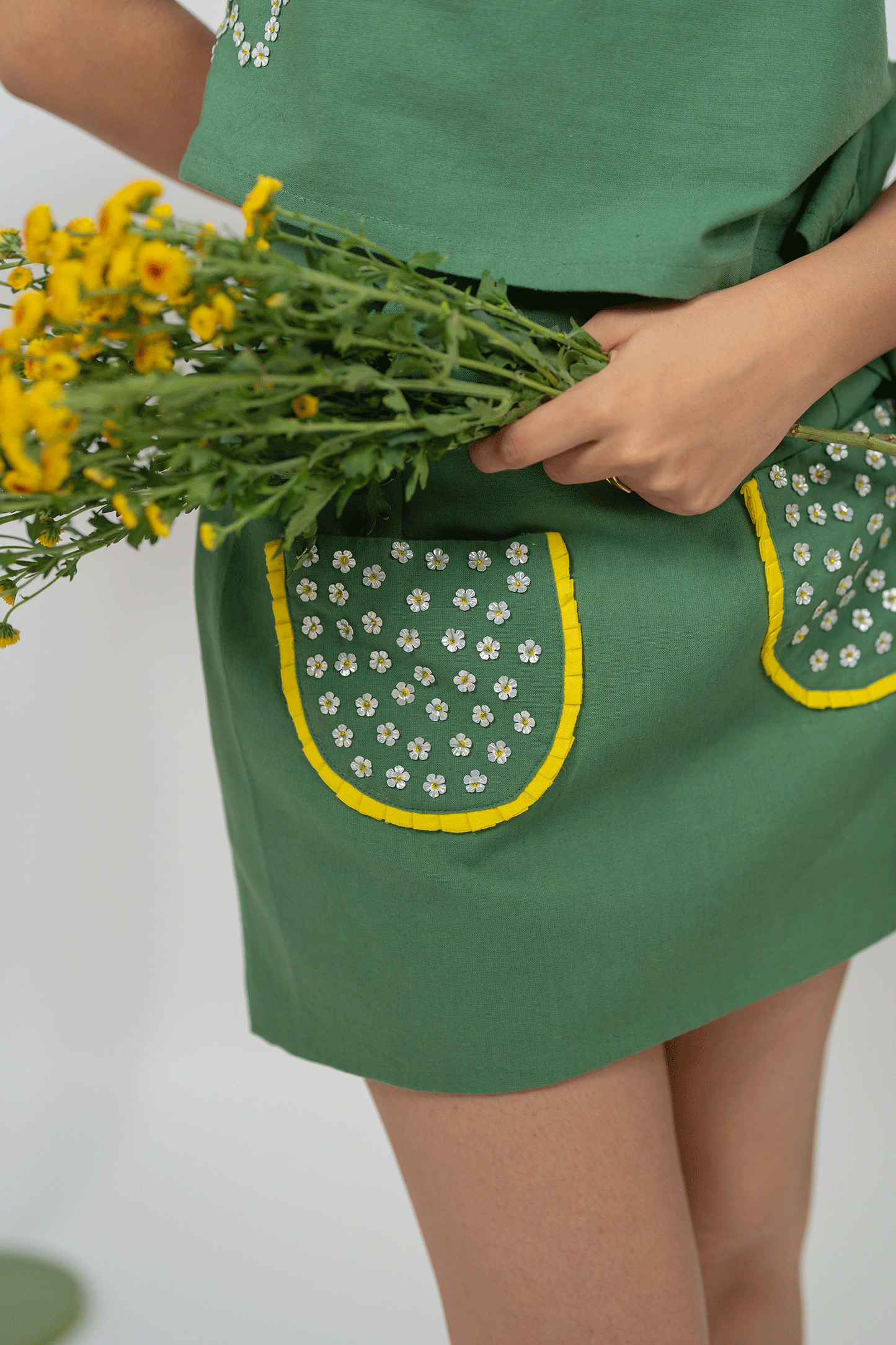 Peace Lily Skort Co-ord Set