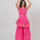 Champa Frilled Maxi Dress
