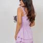 Chameli Three-tier Short Dress