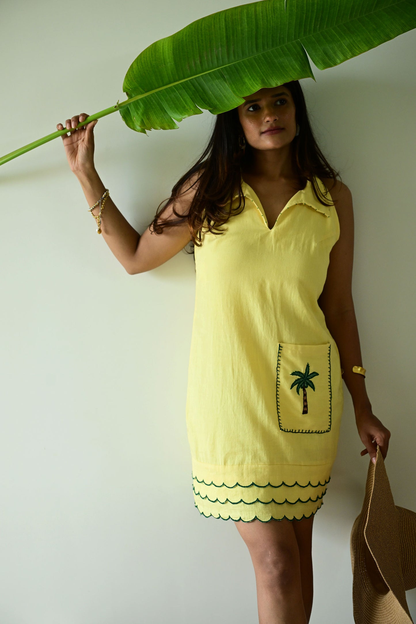 Butter Yellow Short Dress