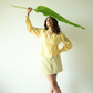 Butter Yellow Skort Co-ord - Pose 1